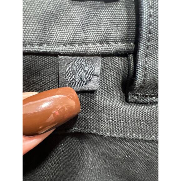 Lululemon ABC Classic-Fit 5 Pockets Warpstreme Chinos Pants Black Men Size 32x28 - Picture 8 of 11